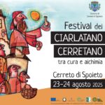 Festival del Ciarlatano – 23 e 24 agosto 2025, Cerreto di Spoleto